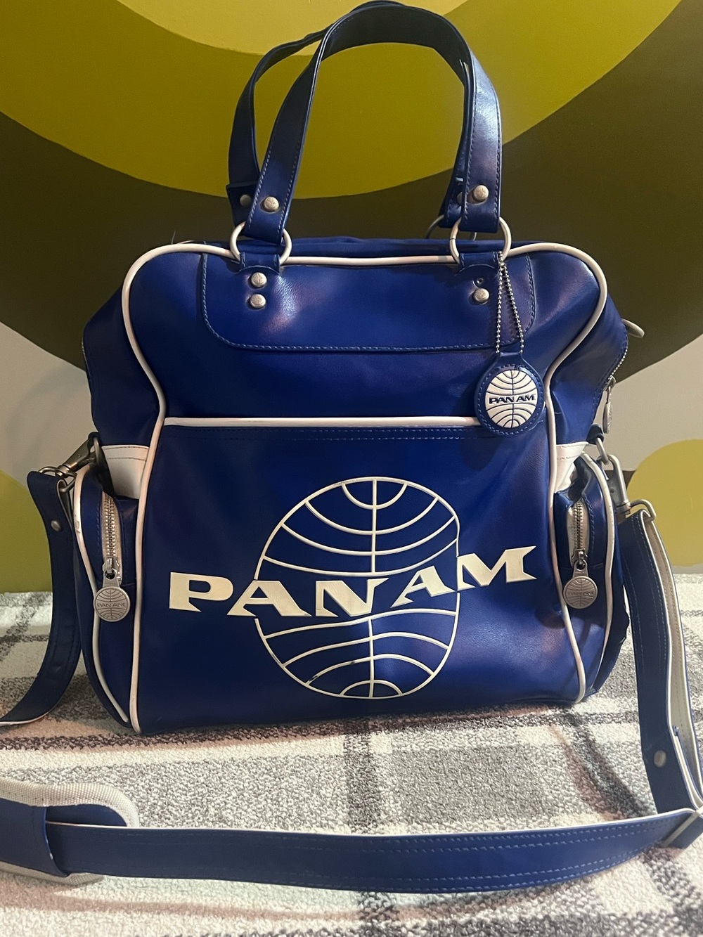 Pan Am 70’s Original Vintage Style Tote Travel Bag